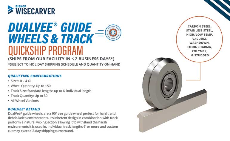 DualVee QuickShip Flyer
