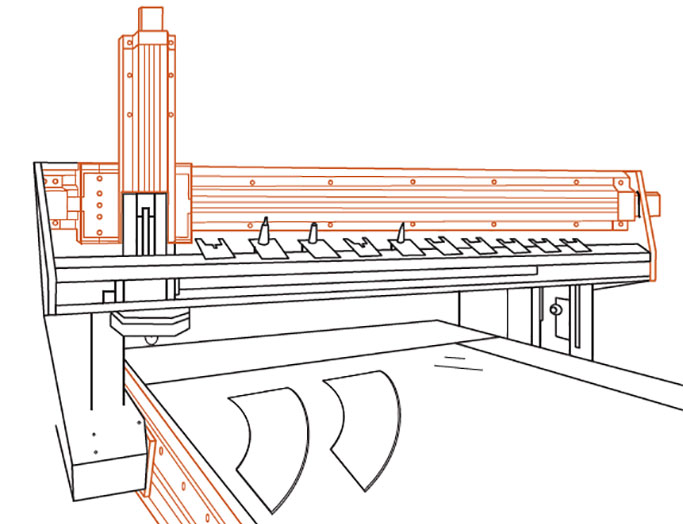 LoPro CNC Fiber Cutting