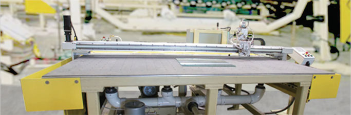 LoPro Gantry Glass Cutting
